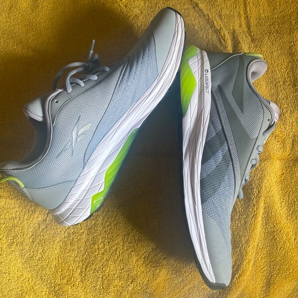 Reebok Other - NWOTs Reebok Comfort Footbed by Ortholite Gray and Lime Sneakers